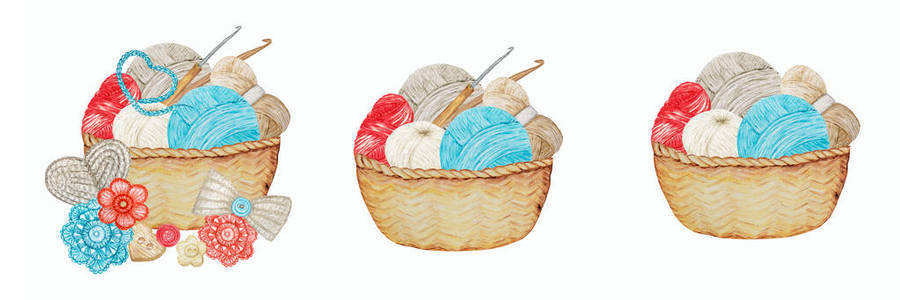 钩针图案图片-钩针图案素材-钩针图案插画-摄图新视界