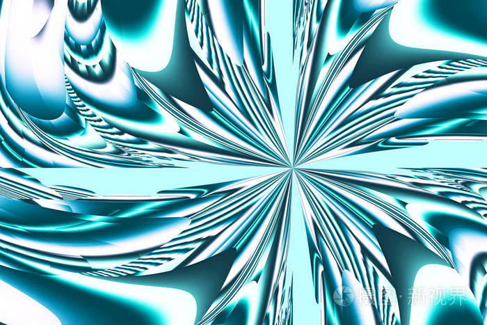 三维渲染插图图案