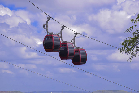 索道缆车船图片