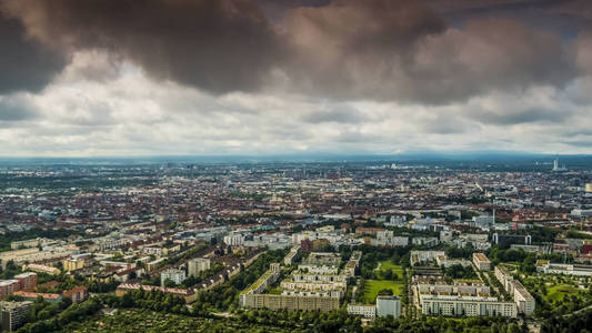 慕尼黑奥林匹克公园的城市周边图片