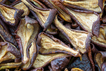 自制黄甜梨干片照片