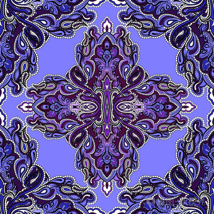 印度传统佩斯利图案