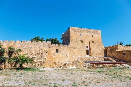 在历史上重要的威尼斯的堡垒关于挖.西蒂亚,克利特岛