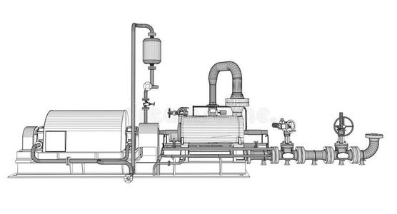 金属丝框架工业的泵