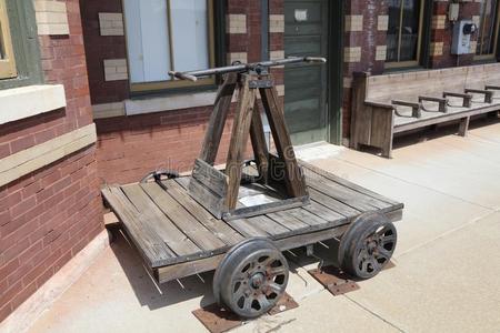 铁路手摇车照片