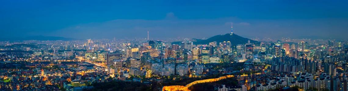 首尔地平线采用指已提到的人夜,南方朝鲜.