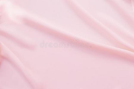 粉红色的织物质地背景