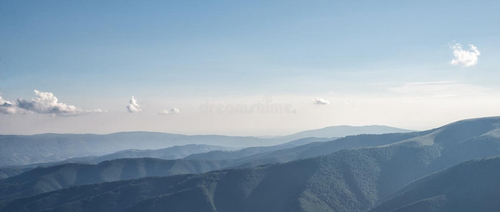 令人惊异的喀尔巴阡山脉的山