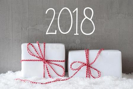 两个礼物和雪,文本2018
