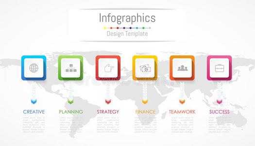信息图设计原理为你的商业资料和6选择