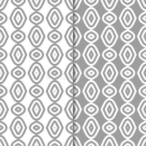 灰色和白色的几何学的照片.放置关于无缝的榜样