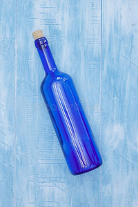 蓝色瓶子