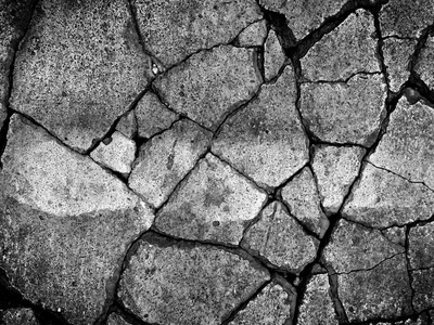 抽象的背景关于质地关于干的干燥的有裂缝的水泥地面