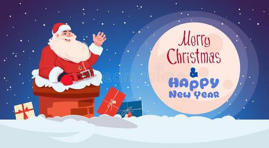 愉快的圣诞节和幸福的新的年招呼卡片和SociedeAnonimaNacionaldeTransportsAereos国家航空运输
