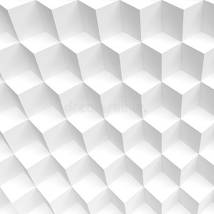 抽象的立方形的东西背景.创造性的几何学的形状照片