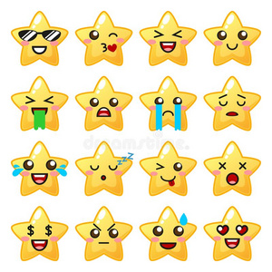 星表情符号.漂亮的情感符照片