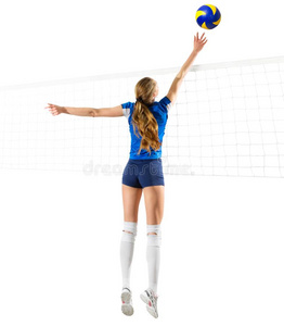 女人排球演员隔离的DOS命令显示DOS版本号和网和球