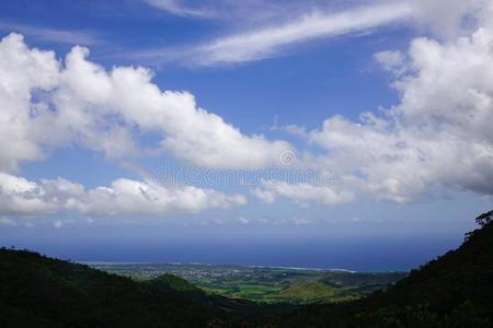 山风景关于毛里求斯岛