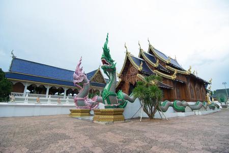泰国或高棉的佛教寺或僧院兽穴大厅斯里城gin的过去式
