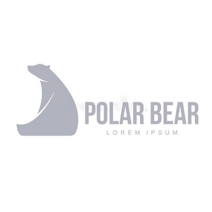 极地的熊标识