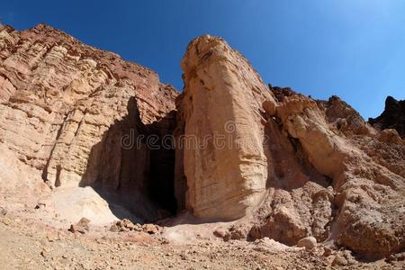 风景优美的徒步旅行采用埃拉特Mounta采用s.