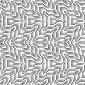 设计无缝的单色画波浪状的模式