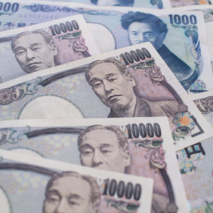 日本的货币图片