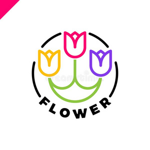 三花采用指已提到的人l采用e方式采用圆.郁金香休闲健身中心图标照片