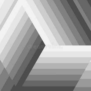 抽象的灰色暮色六边形背景