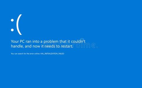 睡方式问题现代的蓝色屏幕关于死亡BlueScreenofDeat错误