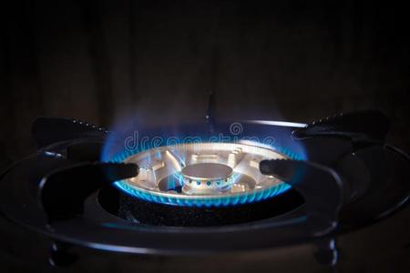 厨房气体炉和liquidpanegas液化丙烷气能量火焰