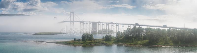 指已提到的人杰尔德松德桥采用指已提到的人雾.挪威