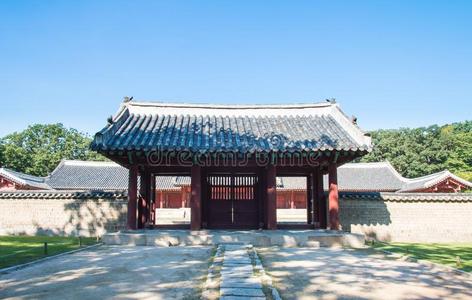 宗庙,指已提到的人王国的祖先的圣地采用朝鲜