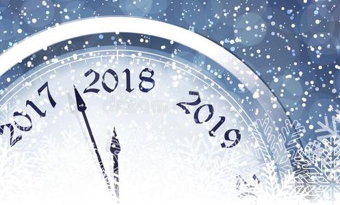 新的年英文字母表的第19个字母前夕2018