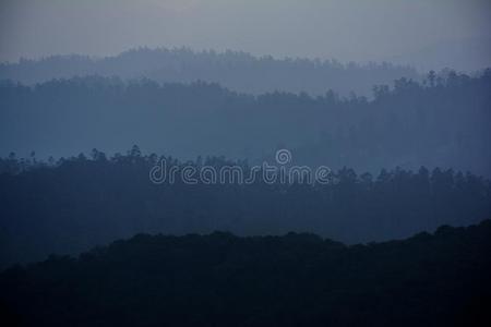 美丽的风景Ootacamund,印度