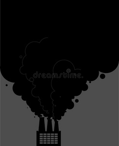 黑的烟小管关于工厂.生态的灾难.工业的