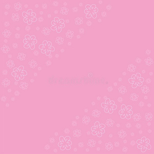 花的框架向一粉红色的b一ckground照片,招呼c一rds,invit一
