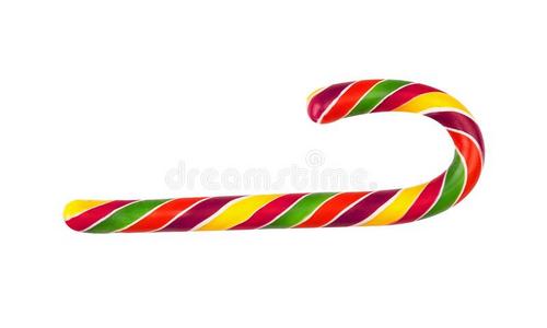 圣诞节有色的糖果手杖