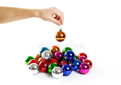 手佃户租种的土地圣诞节球.向指已提到的人背景关于许多圣诞节