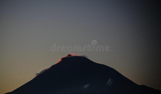 日出越过微微火山和isl和,粗纺厚呢,葡萄牙