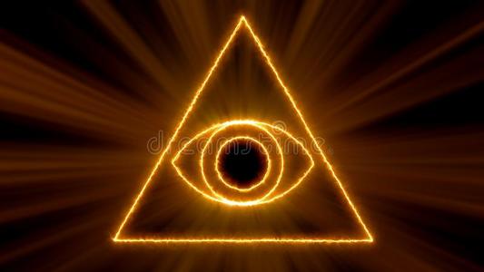 联邦主义者抽象的背景和眼睛关于天道照片