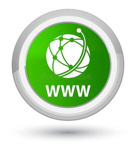 worldwidewait环球等待全球的网偶像最好的绿色的圆形的按钮
