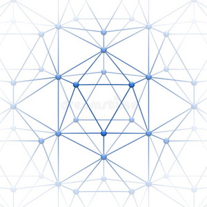 二十面体和块连接.