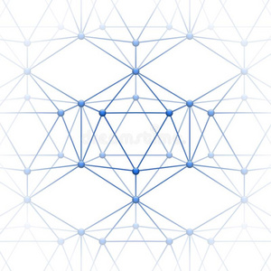 二十面体和块连接.