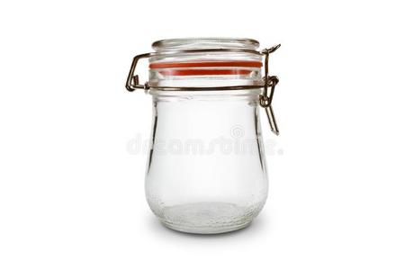 空的玻璃罐子