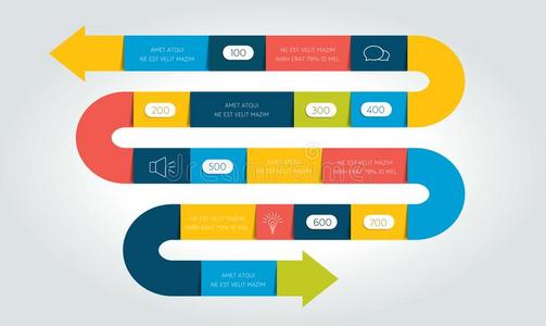 大的蛇矢信息图,样板,图表,图表,时间轴