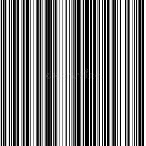 黑的和白色的直的垂直的变化的宽度条纹照片