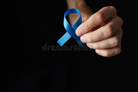 前列腺癌症带,冒号癌症观念,蓝色带