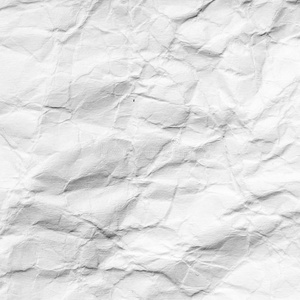抽象的背景关于摺皱的白色的纸