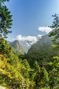 喜马拉雅山看法,萨加玛塔峰国家的公园.